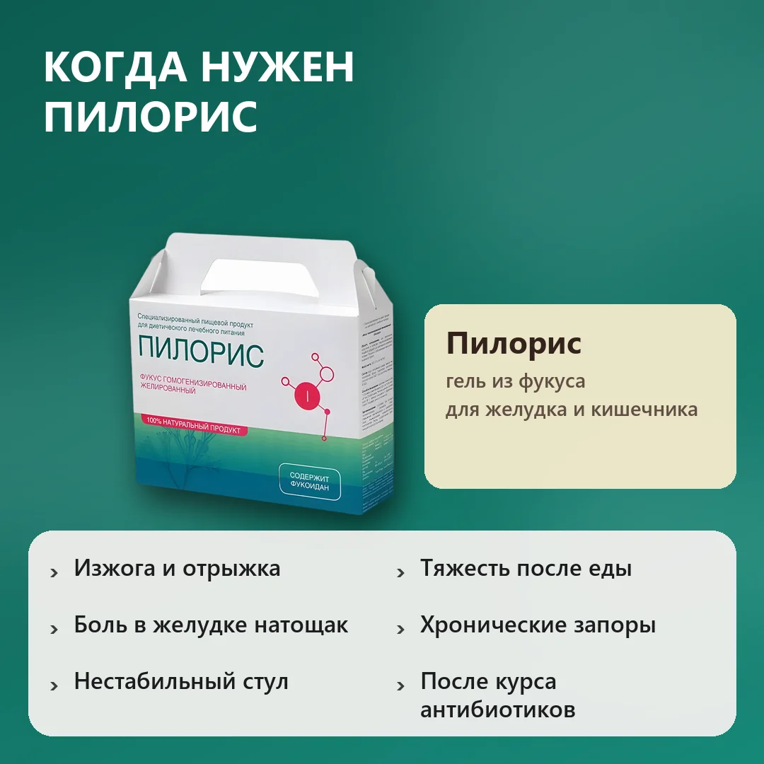 Когда нужен Пилорис
